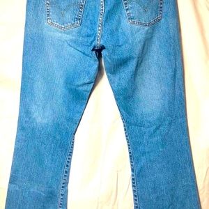 Levi jeans for woman bootcut stretch fit perfect fit light blue like new